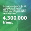 imageSeventh Generation 100 Recycled Paper Towels 2ply 8 Count Pack of 48 Count Pack of 4