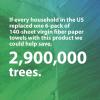 imageSeventh Generation 100 Recycled Paper Towels 2ply 8 Count Pack of 4White