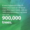 imageSeventh Generation 100 Recycled Paper Towels 2ply 8 Count Pack of 4White