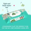 imageSeventh Generation Baby Wipes Sensitive Protection with Flip Top Dispenser White unscented 72 Count Pack of 7 Packaging May Vary64 Count Pack of 1