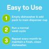 imageSeventh Generation Dishwasher Cleaning Packs 6 Count Free ampamp Clear Removes odorcausing residue Powered by oxy power