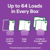 imageSeventh Generation Laundry Detergent Sheets Up to 64 Loads Fresh Lavender Scent Removes Tough Stains 0 Dyes and Artificial Fragrances Safer for your familyLavender