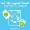 imageSeventh Generation Laundry Detergent Sheets Up to 64 Loads Fresh Lavender Scent Removes Tough Stains 0 Dyes and Artificial Fragrances Safer for your familyFragrancefree