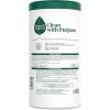 imageSeventh Generation Multi Purpose Wipes All Purpose Cleaning Garden Mint scent with 100 Essential Oils and Botanical Ingredients 70 count Pack of 31 Count Pack of 70