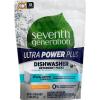 imageSeventh Generation Power Plus Dishwasher Detergent Packs Fresh Citrus scent Pack of 2 for sparkling dishes Dishwasher tabs 40 count18 Count Pack of 1