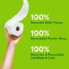 imageSeventh Generation Toilet Paper Recycled Bath Tissue 4Pack 100 Recycled Paper 2ply without Chlorine Bleach 12 Rolls