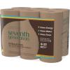 imageSeventh Generation Unbleached Paper Towels 100 Recycled Paper 6 Count Pack of 4Brown