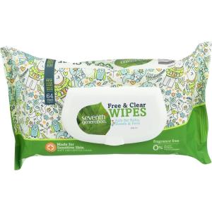 imageSeventh Generation Baby Wipes Refill With Tape Seal Sensitive Protection Unscented Baby Wipes 256 Count64 Count Pack of 1