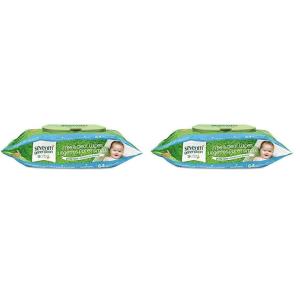 imageSeventh Generation Baby Wipes Refill With Tape Seal Sensitive Protection Unscented Baby Wipes 256 Count64 Count Pack of 2