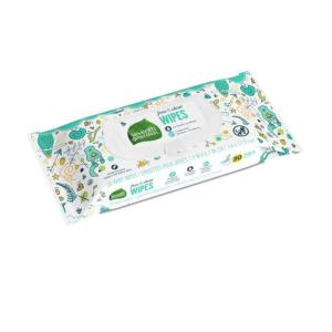 imageSeventh Generation Baby Wipes Sensitive Protection with Flip Top Dispenser White unscented 72 Count Pack of 7 Packaging May Vary30 Count Pack of 1
