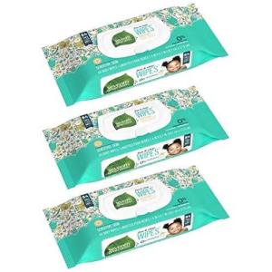 imageSeventh Generation Baby Wipes Sensitive Protection with Flip Top Dispenser White unscented 72 Count Pack of 7 Packaging May Vary64 Count Pack of 3