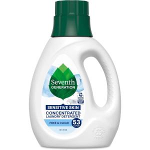 imageSeventh Generation Concentrated Laundry Detergent Fresh Lavender scent 40 oz Pack of 2 106 Loads40 Fl Oz Pack of 1