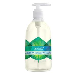 imageSeventh Generation Liquid Hand Soap Fragrance Free Free ampamp Clean Unscented Hand Soap 12 Floz Pack of 812 Fl Oz Pack of 6