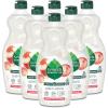 imageSeventh Generation Dish Liquid Soap Free ampamp Clear liquid soap Pack of 6 Dishwashing Soap Dish Soap for sensitive skin 19 oz19 Fl Oz Pack of 6