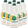 imageSeventh Generation Dish Liquid Soap Free ampamp Clear liquid soap Pack of 6 Dishwashing Soap Dish Soap for sensitive skin 19 oz19 Fl Oz Pack of 6