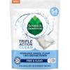 imageSeventh Generation Triple Action Clean Automatic Dishwasher Detergent Packs with BioEnzyme Power Free ampamp Clear Fights 48hour Stuckon Food 54 count