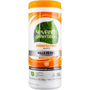 imageSeventh Generation Disinfecting Multi Surface Wipes Botanical Disinfectant 70 Count Pack of 635 Count Pack of 2