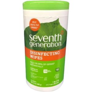 imageSeventh Generation Disinfecting Multi Surface Wipes Botanical Disinfectant 70 Count Pack of 670 Count Pack of 1
