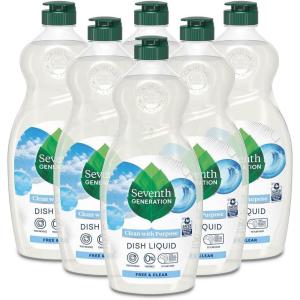 imageSeventh Generation Hand Dish Wash Refill Lemongrass ampamp Clementine 3pk 50zFree and Clear