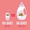 imageSeventh Generation Laundry Detergent Ultra Concentrated Clean Scent oz 2 Pack 132 Loads Clear Power Plus 231 Ounce231 Fl Oz Pack of 1