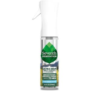 imageSeventh Generation Ultra Deep Probiotic Multi Surface Cleaner 94 Fl Oz Grapefruit ampamp Orange 80 USDA Biobased All Purpose Cleaning Spray Breaks Down Tough Grease ampamp Grime Safe for Kids ampamp PetsFresh Breeze